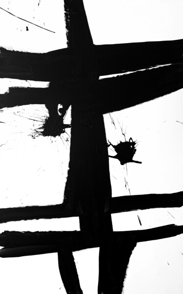 绘画 标题为“Black 49x” 由Rosi Roys, 原创艺术品, 丙烯