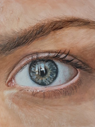 绘画 标题为“Eye” 由Maria Arias, 原创艺术品, 丙烯