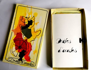 「Drôles d'oracles」というタイトルの絵画 Matyによって, オリジナルのアートワーク, アクリル