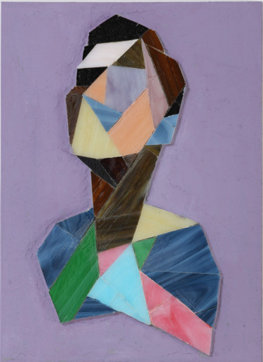 雕塑 标题为“Mosaic artwork "Sil…” 由Tatiana Fololeeva, 原创艺术品, 镶嵌