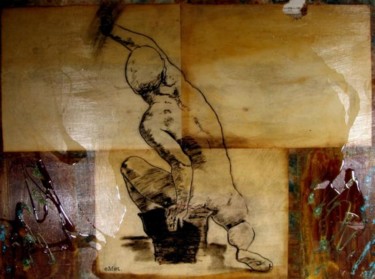 Collages titled "Emet" by Danny Hughes, Original Artwork