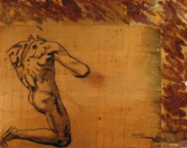 Collages titled "Ignudo" by Danny Hughes, Original Artwork