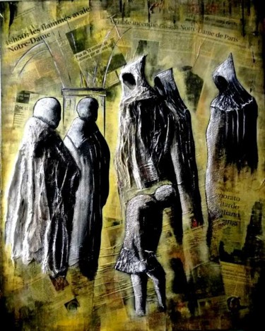 绘画 标题为“Erreur Humaine” 由Joseph Saverino, 原创艺术品, 丙烯