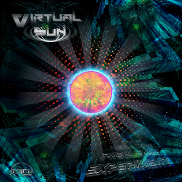 数字艺术 标题为“VIRTUAL Sun Brain A…” 由Goapsyrecords, 原创艺术品, 照片蒙太奇