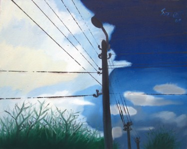 绘画 标题为“Before a Storm” 由Svetlin Kolev, 原创艺术品, 油
