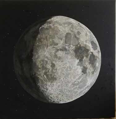 제목이 "Luna"인 미술작품 Cigno로, 원작, 기름
