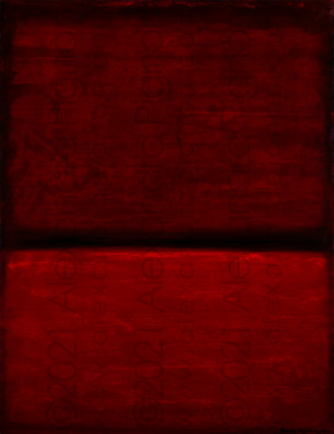 Painting titled "Mark III  - 2021" by Alexandra Pignon, Original Artwork, Lacquer