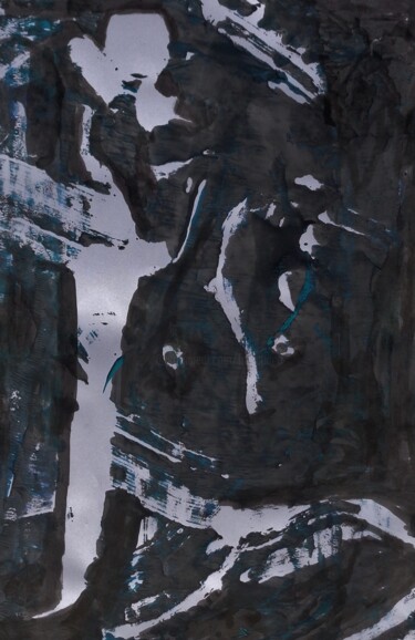 juillet dessine ce qu'il te plait même n'importe quoi 绘画 标题为“juillet dessine ce…” 由Francisco Duart Mendes, 原创艺术品, 墨