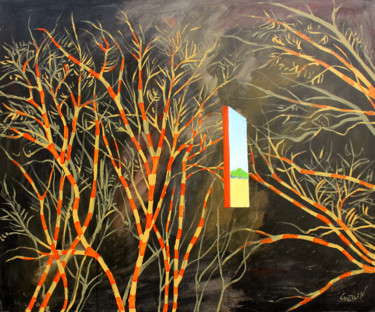 绘画 标题为“When the dream is c…” 由Svetlin Kolev, 原创艺术品, 油