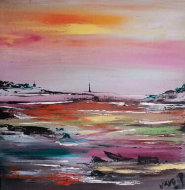 Peinture intitulée "One of this day 7()" par Pascal Jung, Œuvre d'art originale, Huile