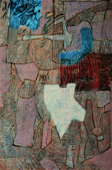 「Smithien」というタイトルの絵画 Philippe Casaubonによって, オリジナルのアートワーク, オイル