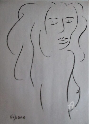 10 secondes avec toi ! Drawing titled "10 secondes avec to…" by Roberto Urbano, Original Artwork, Charcoal