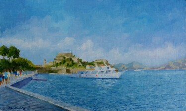 Memories of Corfu Kerkyra 2 Peinture intitulée "Memories of Corfu K…" par Juri Semjonov, Œuvre d'art originale, Huile