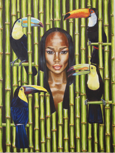 제목이 "the Summer"인 미술작품 Sergey Kirillov로, 원작, 기름