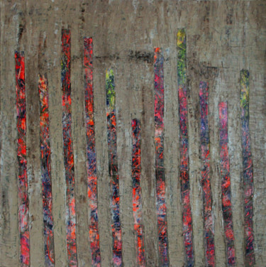 Peinture intitulée "Libération 2" par Delphine Dessein, Œuvre d'art originale, Acrylique