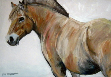 Painting titled "nini" by Em Bryant, Original Artwork, Acrylic