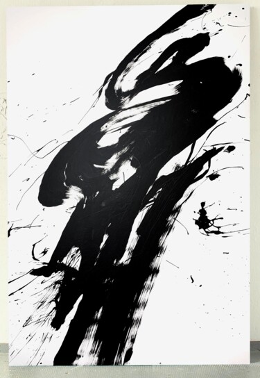 绘画 标题为“Black 75x” 由Rosi Roys, 原创艺术品, 丙烯