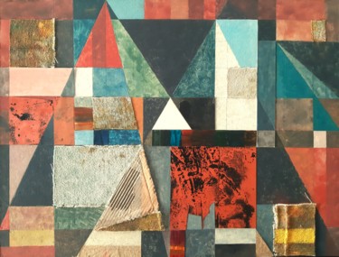 Collages titled "CØ21.1" by Thiago Boecan, Original Artwork, Collages