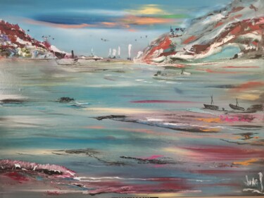Peinture intitulée "Somewhere in my sou…" par Pascal Jung, Œuvre d'art originale, Huile