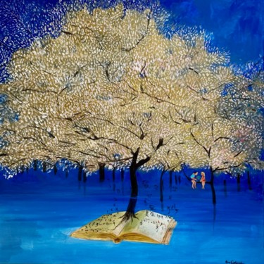 L’histoire de l’arbre Painting titled "L’histoire de l’arb…" by Aline Eskenazi, Original Artwork, Acrylic