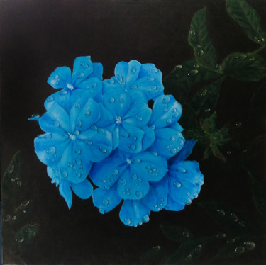 Pittura intitolato "PLUMBAGO DOPO LA PI…" da Narciso Dall Orto, Opera d'arte originale, Acrilico