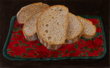 Pittura intitolato "PANE" da Narciso Dall Orto, Opera d'arte originale, Acrilico