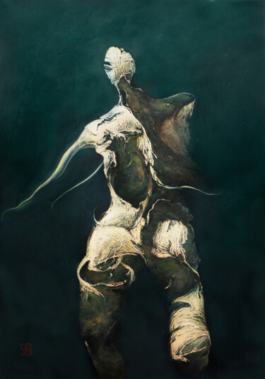 绘画 标题为“Wanderer” 由Стас Прохорцев (Stanislav Prokhortsev), 原创艺术品, 油