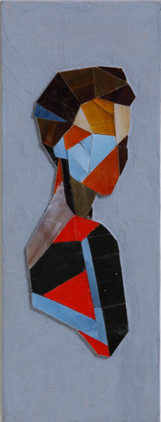 雕塑 标题为“Mosaic art "Silhoue…” 由Tatiana Fololeeva, 原创艺术品, 镶嵌