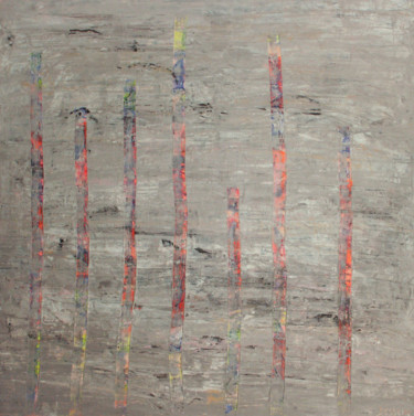Peinture intitulée "Libération (3)" par Delphine Dessein, Œuvre d'art originale, Acrylique