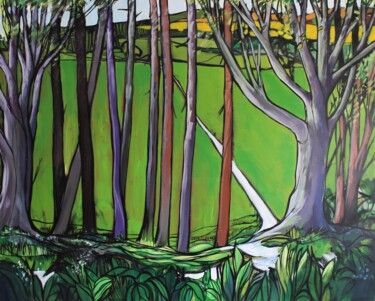 Malarstwo zatytułowany „A view Beyond” autorstwa Mark Harris, Oryginalna praca, Akryl