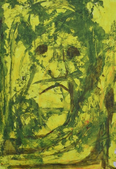 Peinture intitulée "Soleil   Soleil" par Francisco Mendes, Œuvre d'art originale, Encre