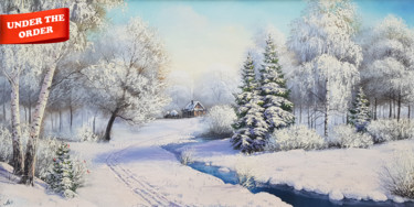 Pintura titulada "Winter time" por Ilia Zherniak (Magicofcolour), Obra de arte original, Oleo
