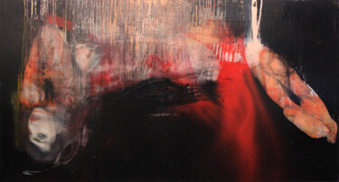 Painting titled "Another woman" by Miloš Hronec, Original Artwork, Oil