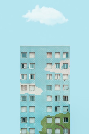 Photography titled "Dans les nuages" by Emmanuel Passeleu, Original Artwork, Digital Photography