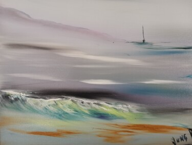 Peinture intitulée "Infinity" par Pascal Jung, Œuvre d'art originale, Huile