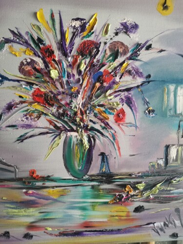 Peinture intitulée "Esperanza II" par Pascal Jung, Œuvre d'art originale, Huile