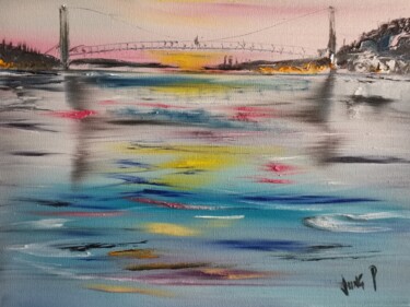 Peinture intitulée "The bridge of my so…" par Pascal Jung, Œuvre d'art originale, Huile