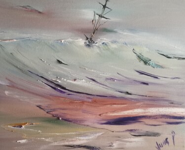 Peinture intitulée "In perdition (nc)" par Pascal Jung, Œuvre d'art originale, Huile