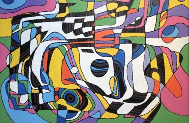 SUNSHINE | Abstract oil painting Medium contemporary art Painting titled "SUNSHINE | Abstract…" by Oleksandr Lekomtsev, Original Artwork, Oil