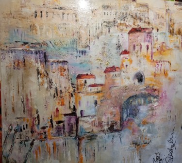 VENISE Peinture intitulée "VENISE" par Rachel Saturnin Eparvier, Œuvre d'art originale, Acrylique