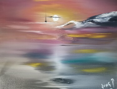 Peinture intitulée "High hopes nc (3)" par Pascal Jung, Œuvre d'art originale, Huile