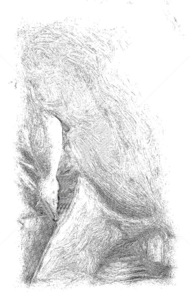 Photo Nu-croquis 摄影 标题为“Photo Nu-croquis” 由Yves Maurice, 原创艺术品, 操纵摄影