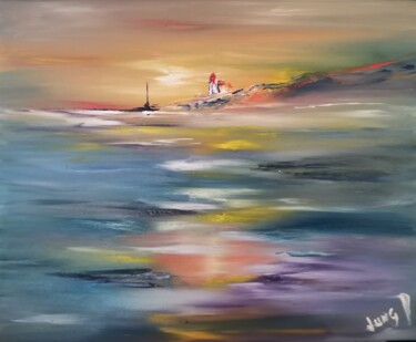 Peinture intitulée "Bella ITALIA (nc)" par Pascal Jung, Œuvre d'art originale, Huile