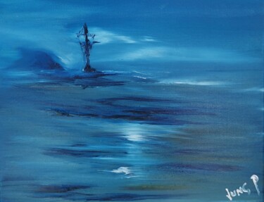 Peinture intitulée "Sorrow(nc3)" par Pascal Jung, Œuvre d'art originale, Huile
