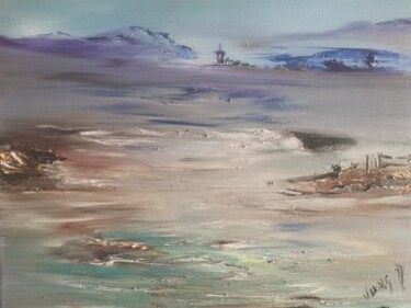 Peinture intitulée "One day somewhere" par Pascal Jung, Œuvre d'art originale, Huile