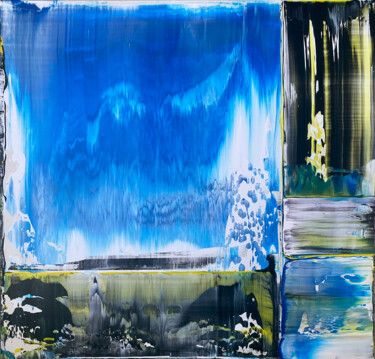 Schilderij getiteld "I'll Put It On Ice" door Preston M. Smith (PMS), Origineel Kunstwerk, Acryl