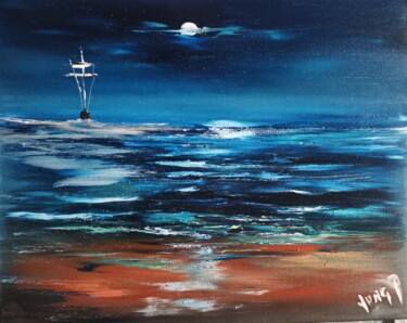 Peinture intitulée "The Return" par Pascal Jung, Œuvre d'art originale, Huile