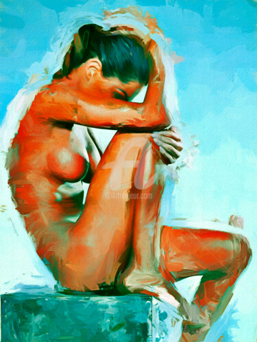 ILa Arts numériques intitulée "ILa" par Tobias Ginski, Œuvre d'art originale, Peinture numérique