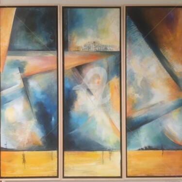 绘画 标题为“COMPOSITION” 由Marie-Pierre Philippe-Lohézic (MPPL-ART), 原创艺术品, 丙烯