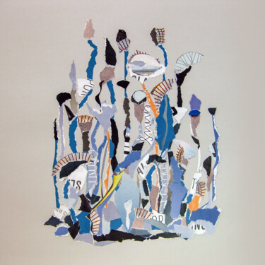 Collages titled "Ennis" by Marina Geipel, Original Artwork, Collages